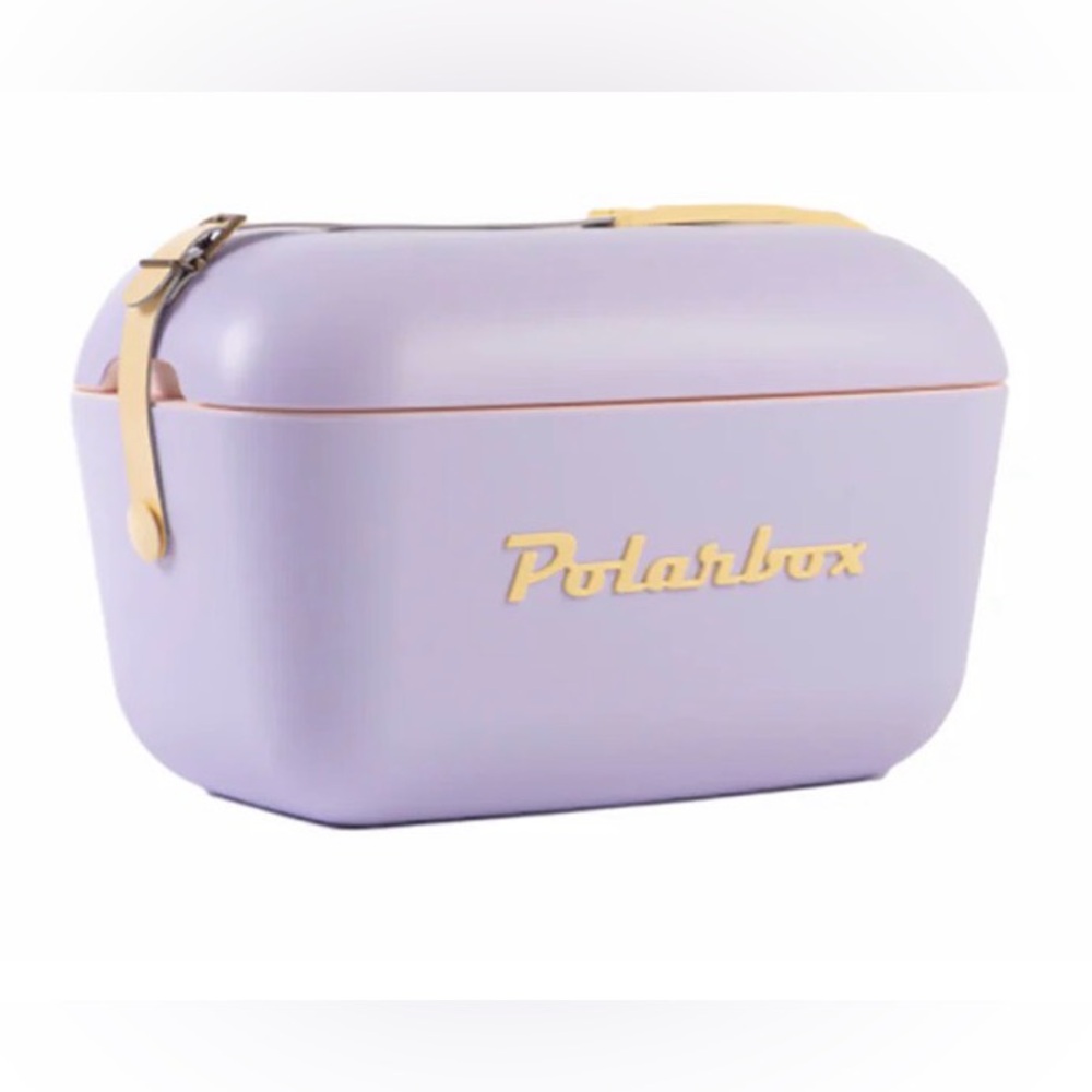 13qts Lilac & Yellow Polarbox Cooler